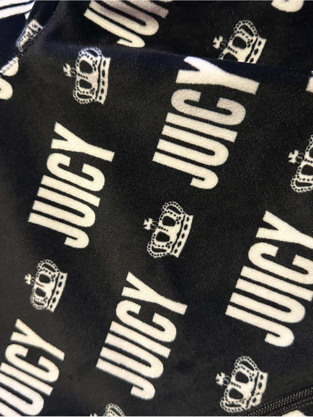 Juicy Couture Black and White Logo Jumpsuit - Picture 5 of 5